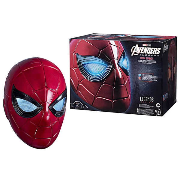 Marvel Legends - Réplique Masque éléctronique Spider-Man (Iron Spider) - Le  Manoir des Comics