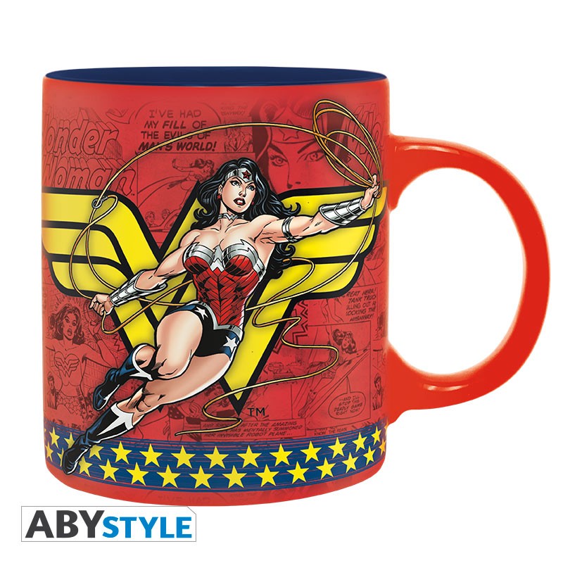 DC COMICS - Mug 320 ml Wonder Woman Action