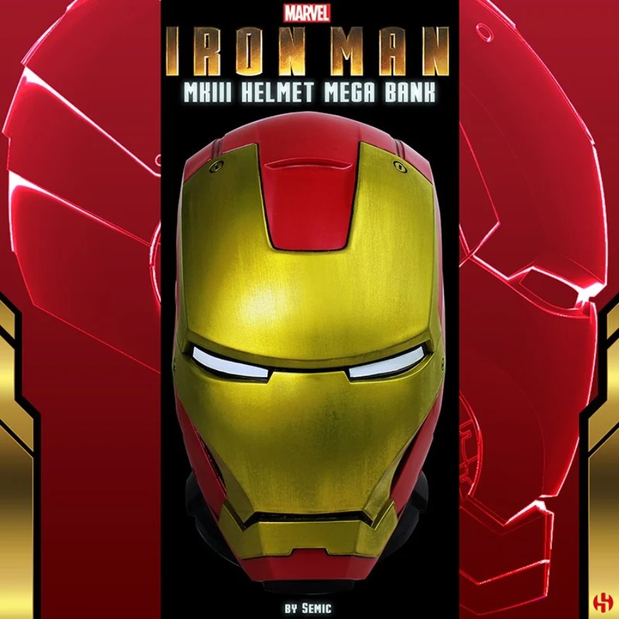 Casque Iron Man Tirelire
