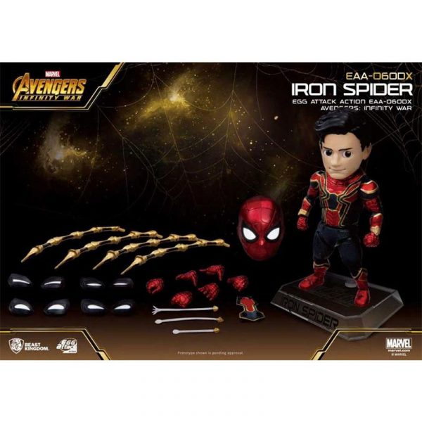 MARVEL - Figurine Iron Spider Egg Attack (Deluxe Version) 16 cm – Image 4