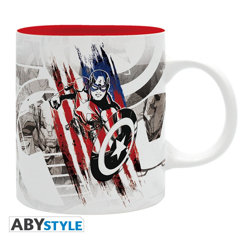 MARVEL - Mug 320 ml Captain America