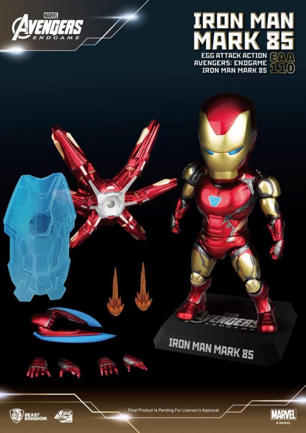 MARVEL - Figurine Iron Man Mark 85 Egg Attack Avengers Endgame 16 cm – Image 4