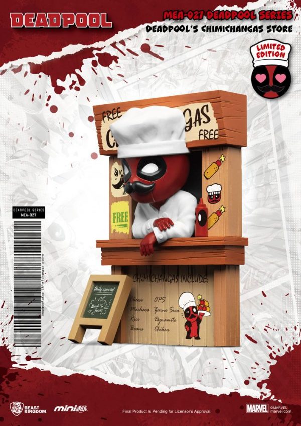 MARVEL - Figurine Deadpool Mini Egg Attack (Stand de Chimichangas) 10 cm – Image 2