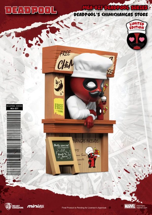 MARVEL - Figurine Deadpool Mini Egg Attack (Stand de Chimichangas) 10 cm – Image 3