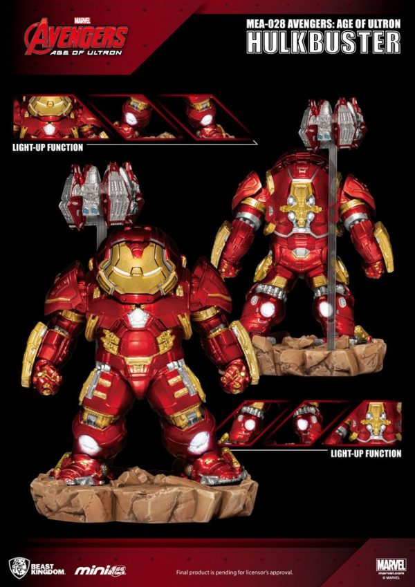 MARVEL - Figurine Hulkbuster Mini Egg Attack (Avengers : Age of Ultron) 13 cm – Image 5