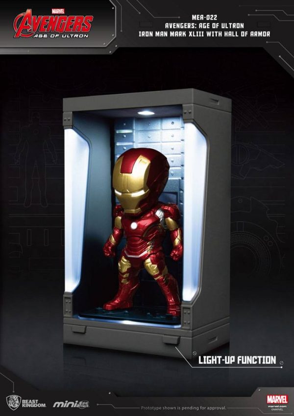 MARVEL - Figurine Iron Man Mark XLIII Mini Egg Attack (Avengers : L'Ère d'Ultron) 8 cm – Image 2