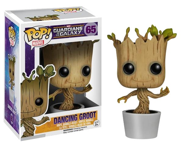 Les Gardiens de la Galaxie (Baby Groot) Bobble Head - Figurine Marvel Funko POP! n°65