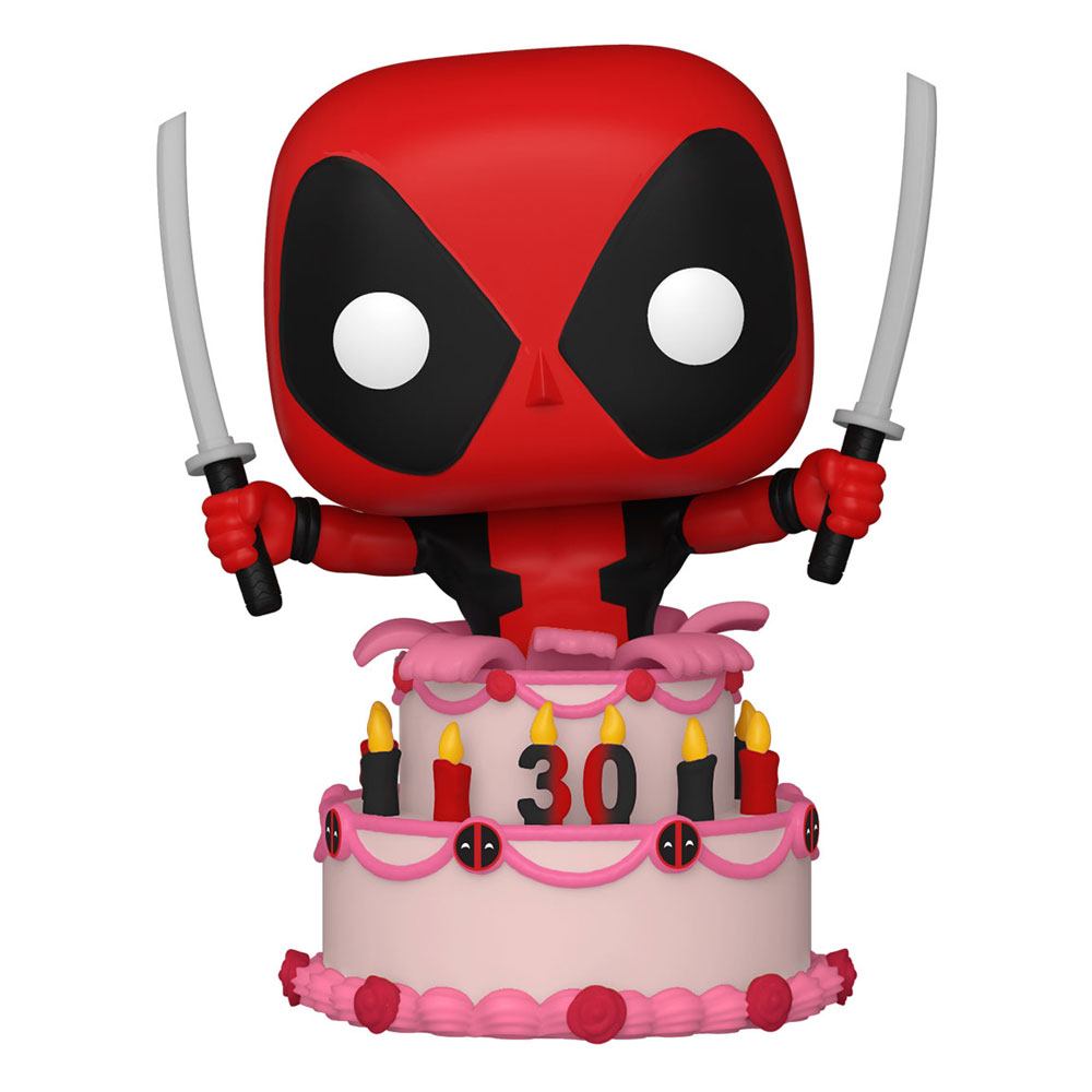 Deadpool in Cake (30ème anniversaire) - Figurine Marvel Funko POP! n°776