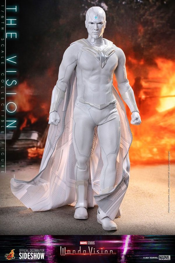 MARVEL - Figurine 1/6 White Vision Television Masterpiece (WandaVision) 31 cm – Image 4