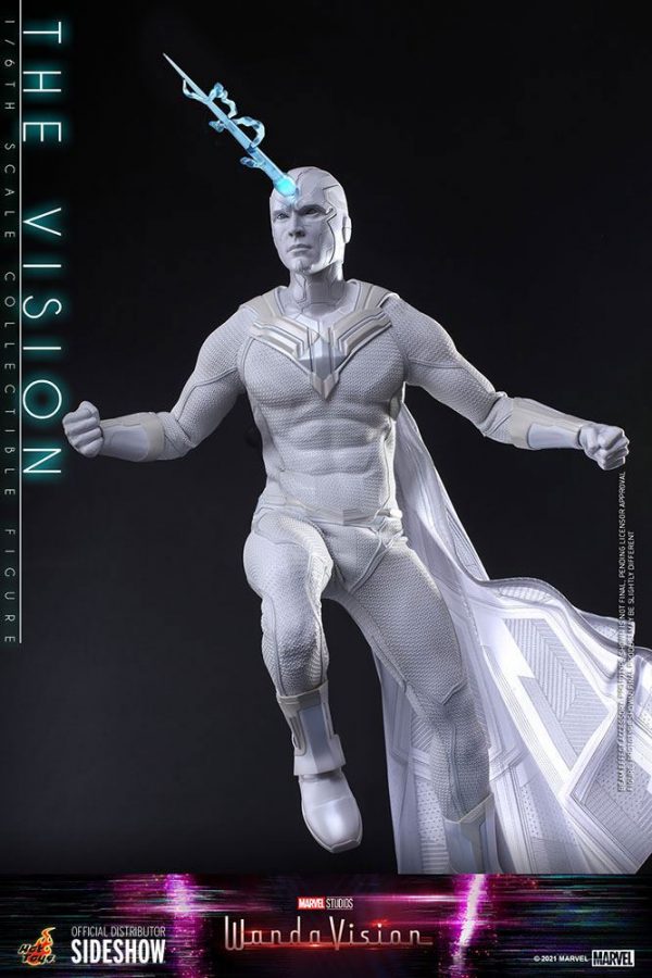 MARVEL - Figurine 1/6 White Vision Television Masterpiece (WandaVision) 31 cm – Image 5