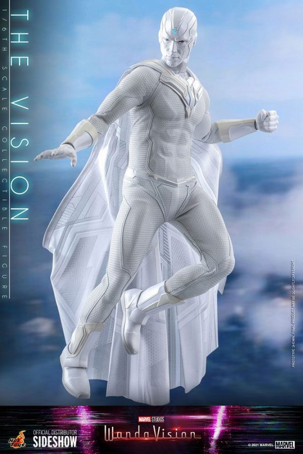 MARVEL - Figurine 1/6 White Vision Television Masterpiece (WandaVision) 31 cm – Image 6