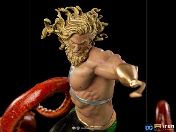 DC COMICS - Statuette Deluxe Art Scale 1/10 Aquaman 26 cm – Image 6