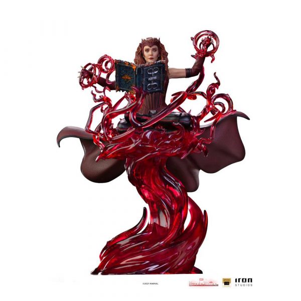 MARVEL - Statuette Scarlet Witch Deluxe Art Scale 1/10 (WandaVision) 24 cm – Image 14