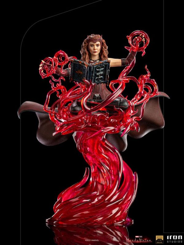 MARVEL - Statuette Scarlet Witch Deluxe Art Scale 1/10 (WandaVision) 24 cm – Image 2