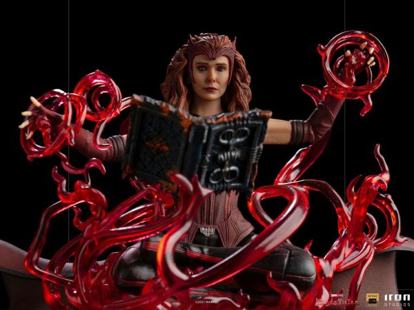MARVEL - Statuette Scarlet Witch Deluxe Art Scale 1/10 (WandaVision) 24 cm – Image 3