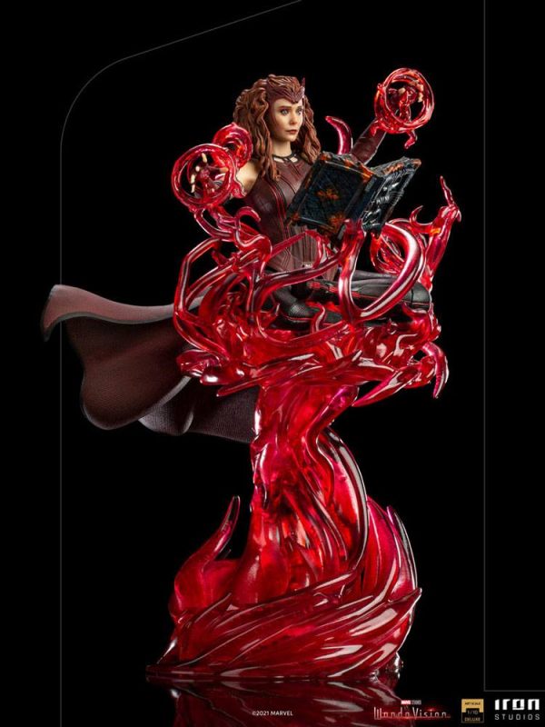 MARVEL - Statuette Scarlet Witch Deluxe Art Scale 1/10 (WandaVision) 24 cm – Image 4