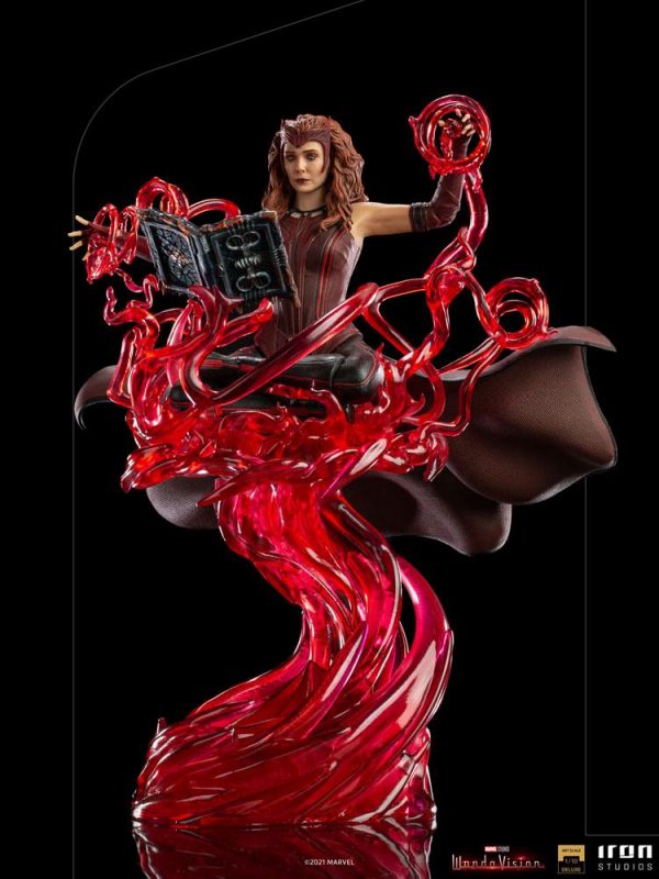 MARVEL - Statuette Scarlet Witch Deluxe Art Scale 1/10 (WandaVision) 24 cm – Image 8