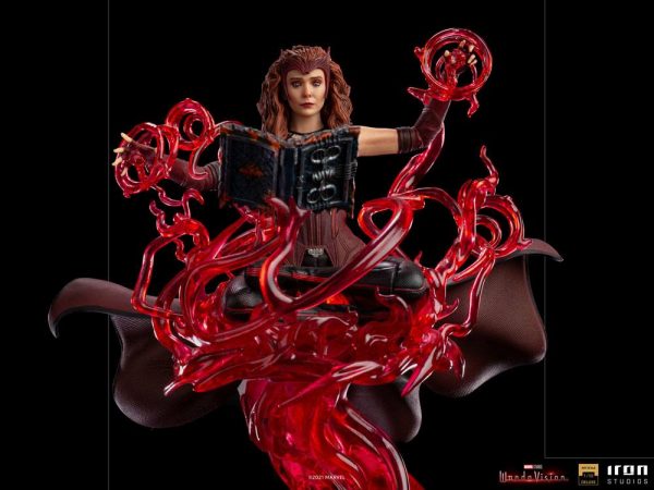 MARVEL - Statuette Scarlet Witch Deluxe Art Scale 1/10 (WandaVision) 24 cm – Image 9