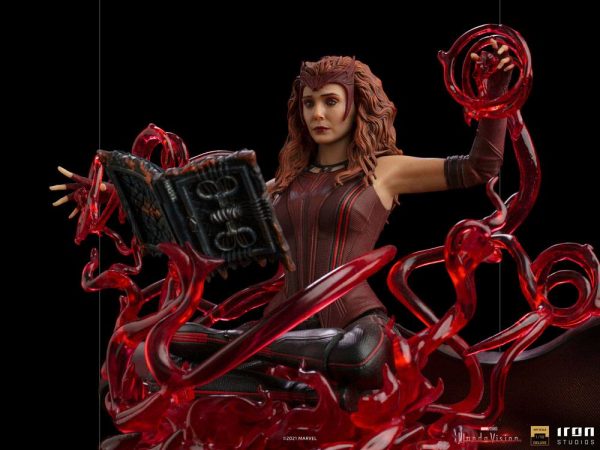 MARVEL - Statuette Scarlet Witch Deluxe Art Scale 1/10 (WandaVision) 24 cm – Image 10
