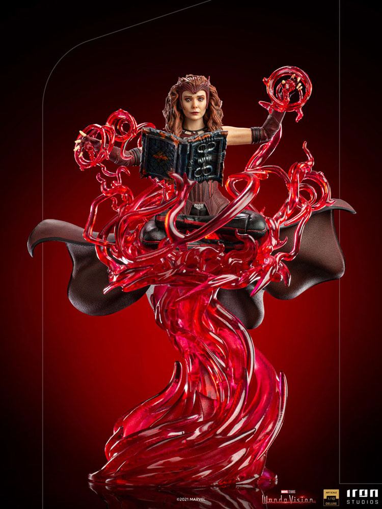 MARVEL - Statuette Scarlet Witch Deluxe Art Scale 1/10 (WandaVision) 24 cm