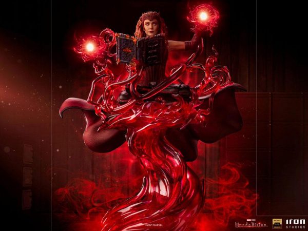 MARVEL - Statuette Scarlet Witch Deluxe Art Scale 1/10 (WandaVision) 24 cm – Image 12