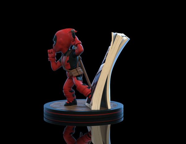 MARVEL - Figurine Deadpool Q-Fig 4D 10 cm – Image 3
