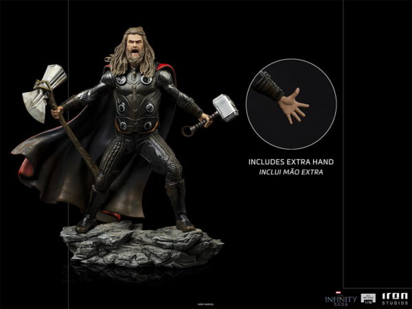 MARVEL - Statuette Art Scale Thor 1/10 The Infinity Saga 23 cm – Image 12