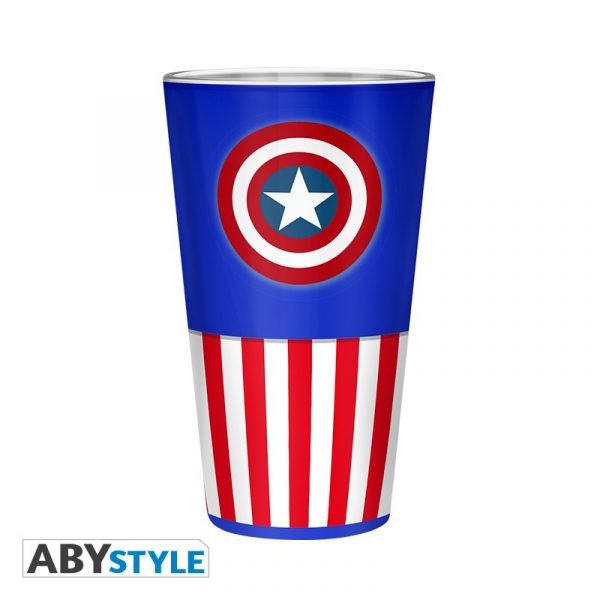 MARVEL - Verre XXL 400 ml Captain America – Image 2