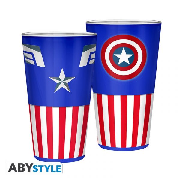 MARVEL - Verre XXL 400 ml Captain America – Image 3