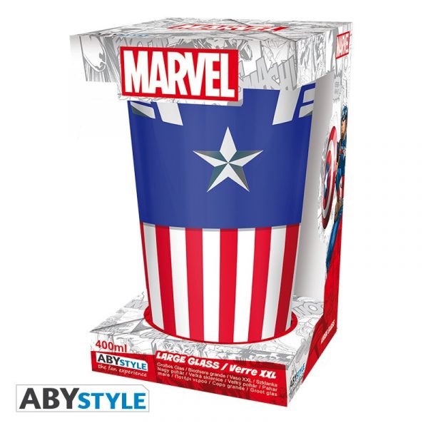 MARVEL - Verre XXL 400 ml Captain America – Image 4