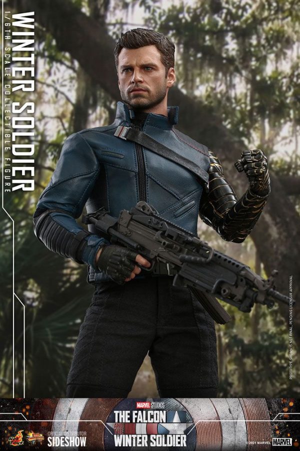 MARVEL - Figurine 1/6 Le Soldat de l'Hiver (Falcon and the Winter Soldier) 30 cm – Image 3