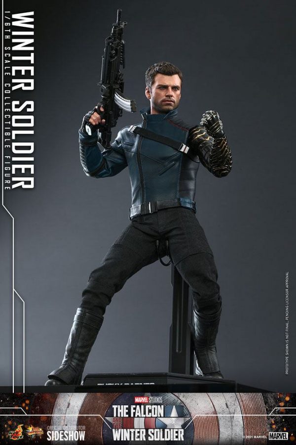 MARVEL - Figurine 1/6 Le Soldat de l'Hiver (Falcon and the Winter Soldier) 30 cm – Image 4