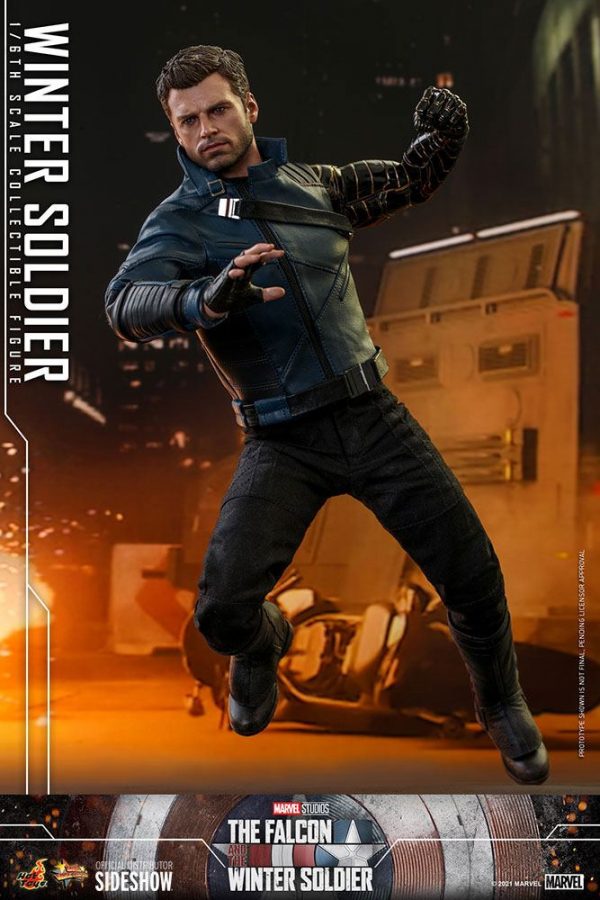 MARVEL - Figurine 1/6 Le Soldat de l'Hiver (Falcon and the Winter Soldier) 30 cm – Image 8