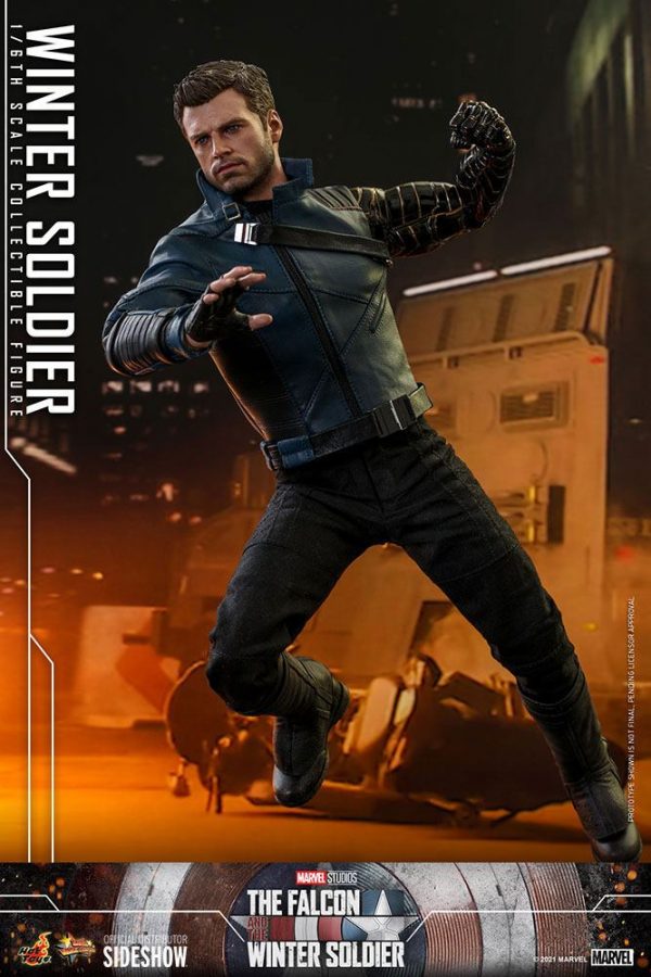 MARVEL - Figurine 1/6 Le Soldat de l'Hiver (Falcon and the Winter Soldier) 30 cm – Image 9
