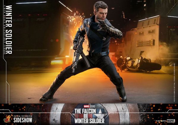 MARVEL - Figurine 1/6 Le Soldat de l'Hiver (Falcon and the Winter Soldier) 30 cm – Image 12