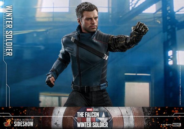 MARVEL - Figurine 1/6 Le Soldat de l'Hiver (Falcon and the Winter Soldier) 30 cm – Image 14