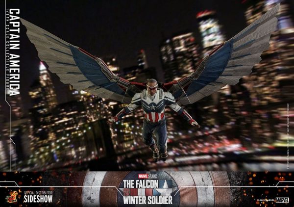 MARVEL - Figurine 1/6 Captain America (Sam Wilson) "Falcon and the Winter Soldier" 30 cm – Image 3