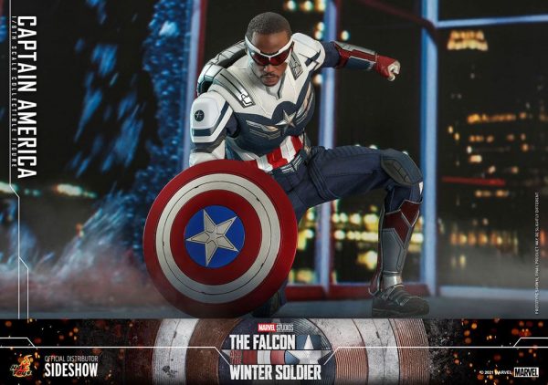 MARVEL - Figurine 1/6 Captain America (Sam Wilson) "Falcon and the Winter Soldier" 30 cm – Image 10