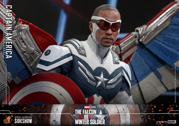 MARVEL - Figurine 1/6 Captain America (Sam Wilson) "Falcon and the Winter Soldier" 30 cm – Image 12