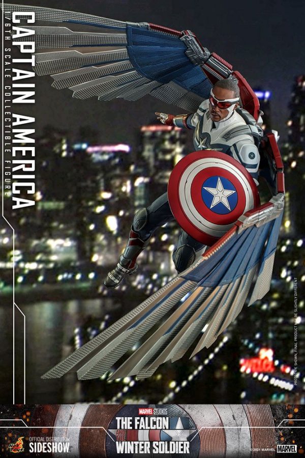 MARVEL - Figurine 1/6 Captain America (Sam Wilson) "Falcon and the Winter Soldier" 30 cm – Image 17