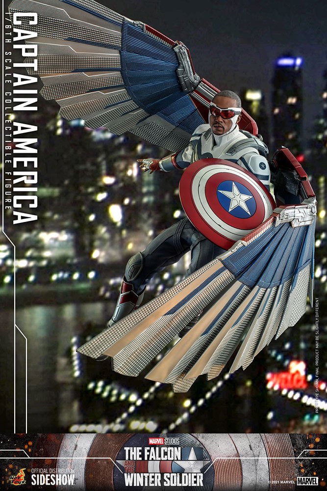 MARVEL - Figurine 1/6 Captain America (Sam Wilson) "Falcon and the Winter Soldier" 30 cm