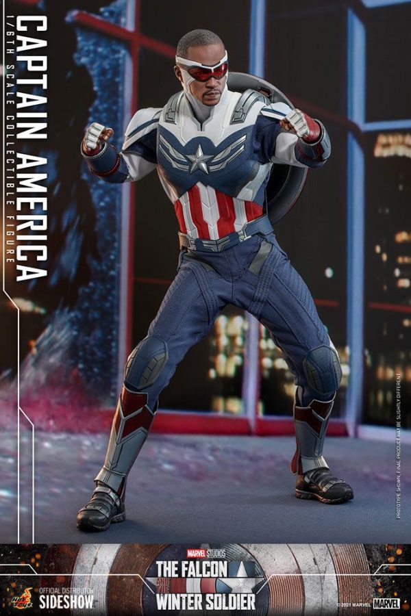 MARVEL - Figurine 1/6 Captain America (Sam Wilson) "Falcon and the Winter Soldier" 30 cm – Image 21