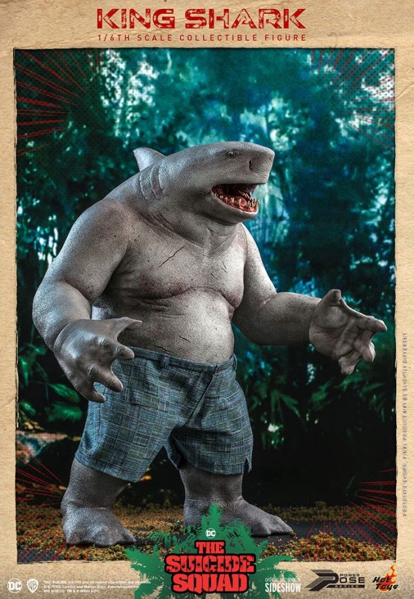 DC COMICS - The Suicide Squad Figurine 1/6 Movie Masterpiece King Shark 35 cm – Image 5