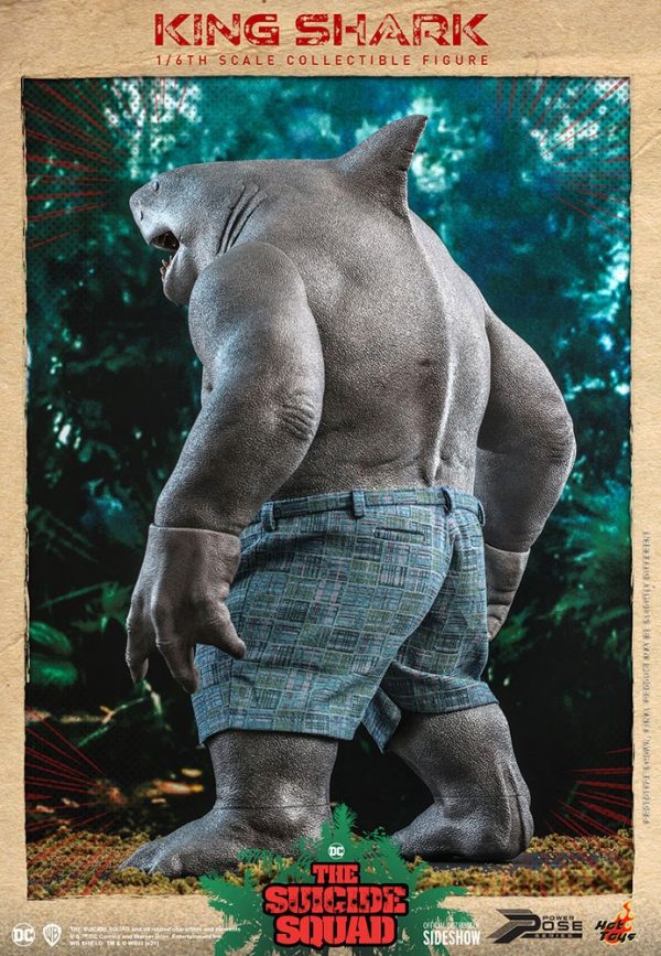 DC COMICS - The Suicide Squad Figurine 1/6 Movie Masterpiece King Shark 35 cm – Image 7