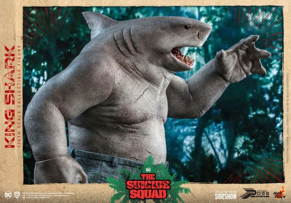 DC COMICS - The Suicide Squad Figurine 1/6 Movie Masterpiece King Shark 35 cm – Image 9