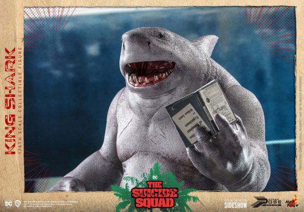 DC COMICS - The Suicide Squad Figurine 1/6 Movie Masterpiece King Shark 35 cm – Image 10