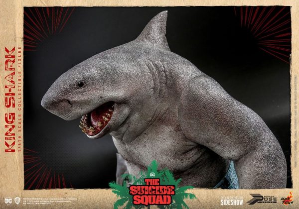 DC COMICS - The Suicide Squad Figurine 1/6 Movie Masterpiece King Shark 35 cm – Image 13