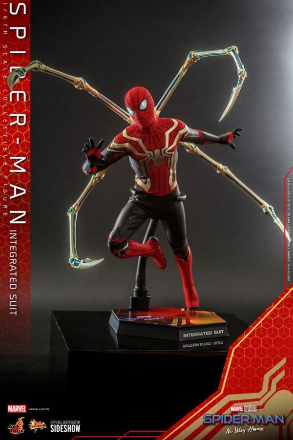 MARVEL - Figurine 1/6 Movie Masterpiece Spider-Man : No Way Home (Integrated Suit) 29 cm – Image 2