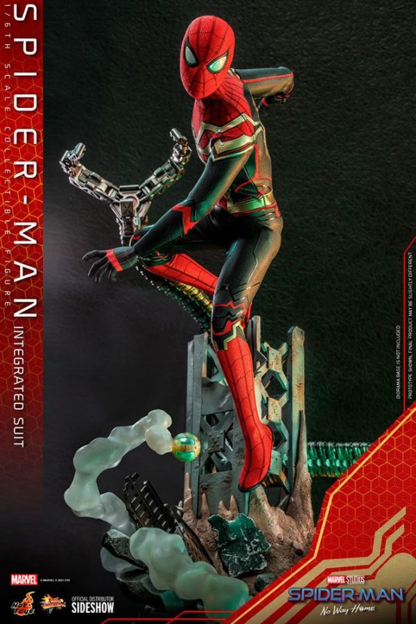 MARVEL - Figurine 1/6 Movie Masterpiece Spider-Man : No Way Home (Integrated Suit) 29 cm – Image 7