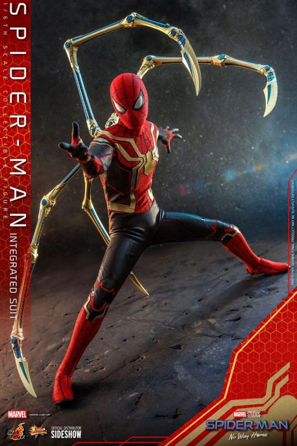 MARVEL - Figurine 1/6 Movie Masterpiece Spider-Man : No Way Home (Integrated Suit) 29 cm – Image 11